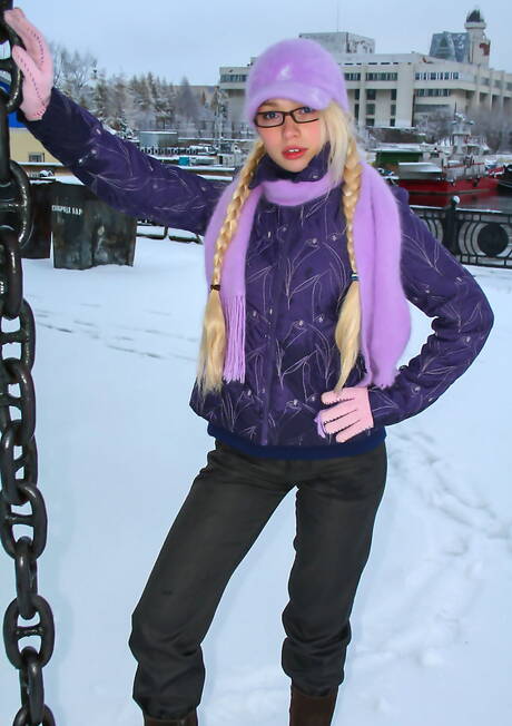 Stunning 18 pleased to share with you a free xxx photo gallery with Olya N demonstrating beautiful form